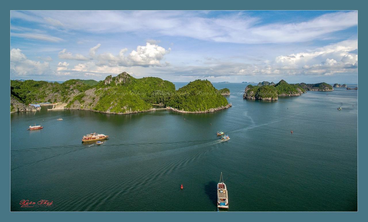 Cat Ba Hostel Cat Ba Island Esterno foto